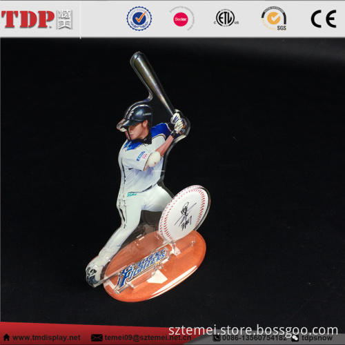 promotional gift DIY custom design acrylic business card holder for golf club